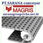 MAGRIS TABLETOP CHAIN PT SARANA CONVEYOR MAGRIS CHAIN STEEL & PLASTIC CHAINS STOCK JAKARTA 1