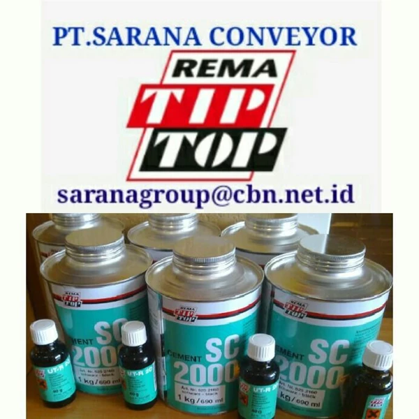 REMA TIP TOP PLASTIC CEMENT ADHESIVE SC 2000  PT SARANA CONVEYOR