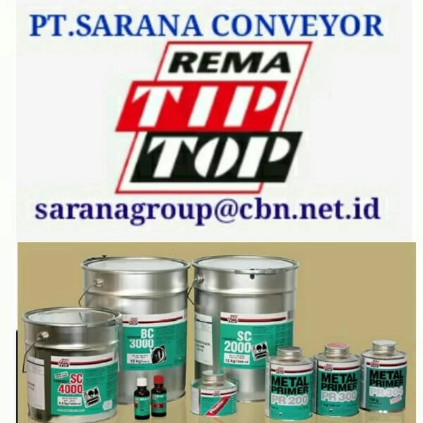 REMA TIP TOP PLASTIC  CEMENT ADHESIVE PT SARANA CONVEYORs