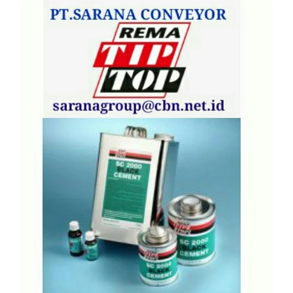 REMA TIP TOP PLASTIC CEMENT ADHESIVE SC 2000  PT SARANA CONVEYORS rema tip top SEMEN