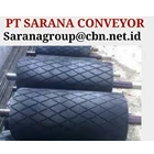 DRUM PULLEY RUBBER HEAVY DUTY PT SARANA CONVEYORS PULLEY 2