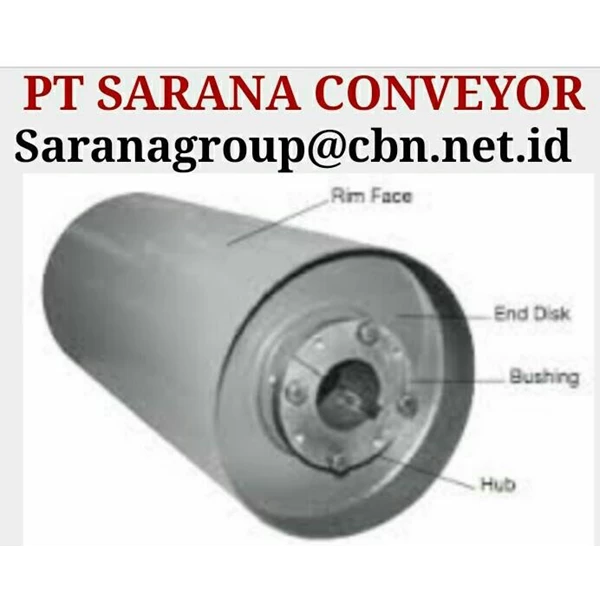 DRUM PULLEY FOR CONVEYOR SYSTEM CONVEYOR PT SARANA
