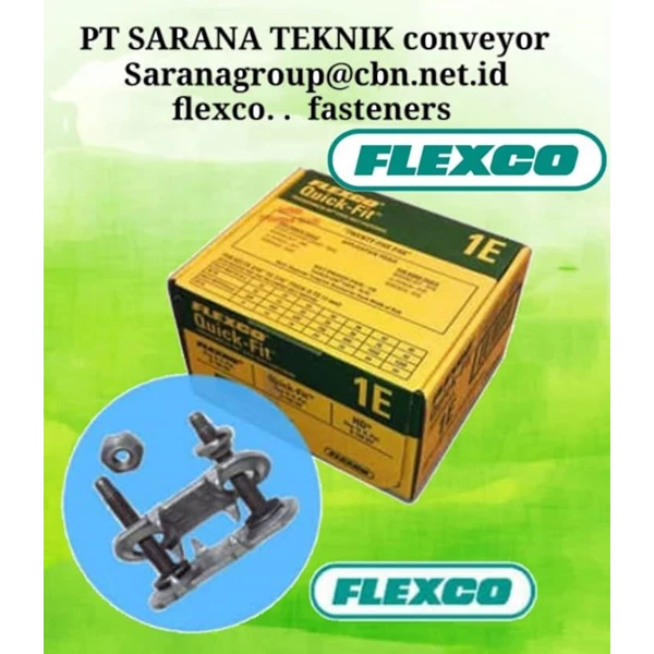 FLEXCO FASTERNER FOR CONVEYOR BELT PT SARANA TEKNIK