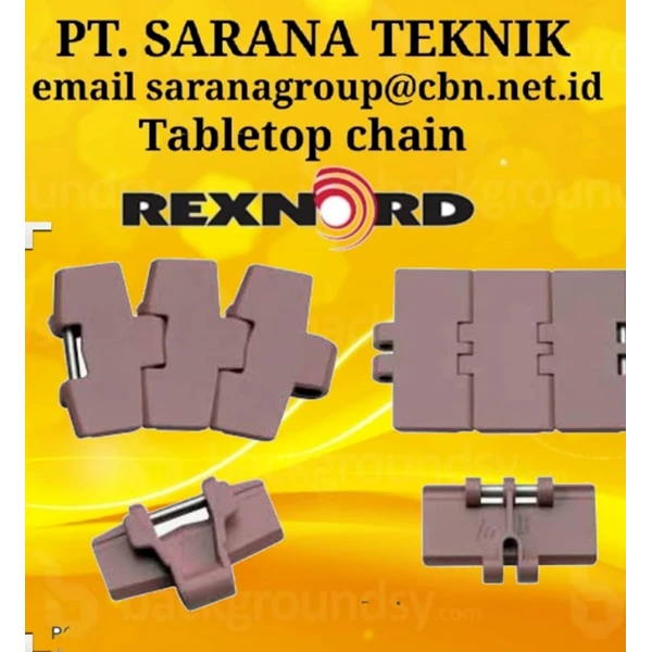 Chain Conveyor REXNORD TABLETOP CHAIN PT SARANA TEKNIK