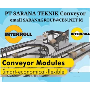 Roller Conveyor INTERROLL PT SARANA TEKNIK MOTOR ROLLER MOTORIZED