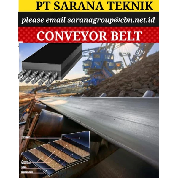 CONVEYOR BELT  PT SARANA TEKNIK nylon pvc conveyor belt