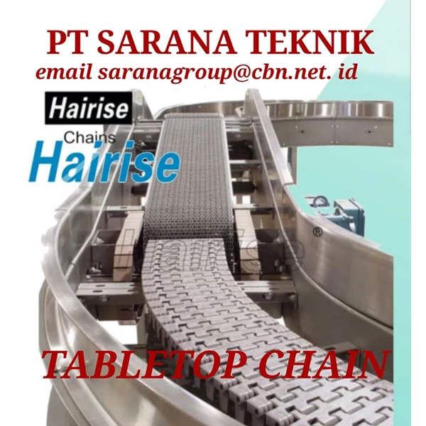 PT SARANA TEKNIK  - HAIRISE TABLETOP CHAIN CONVEYOR